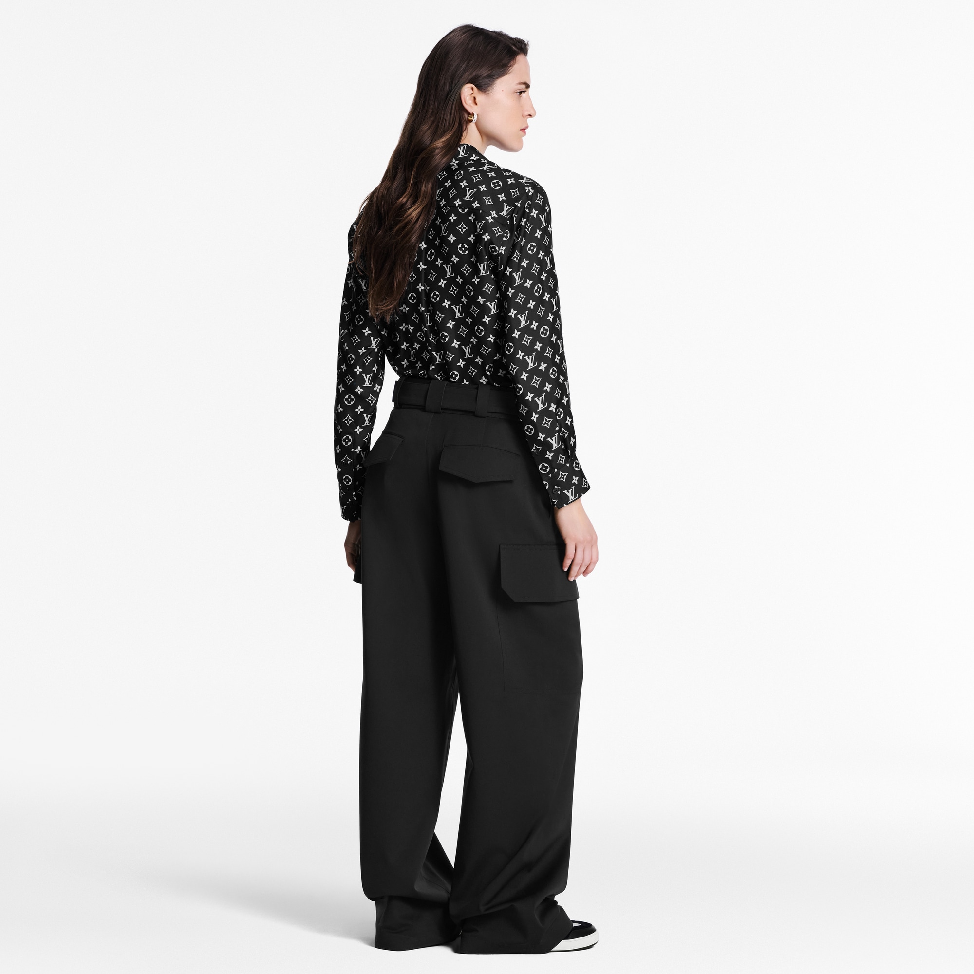 Monogram Silk Shirt - Women - Ready-to-Wear | LOUIS VUITTON ®